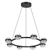 5031/50L L-VISION ODL24 513 чёрный/металл/акрил Люстра LED 50W 4000K 4310лм KLOT