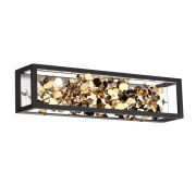 5065/17WL L-VISION ODL24 515 черный/золото/металл/металл Настенный светильник LED 1*17W 4000K BILD