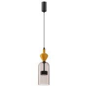 5046/12LB L-VISION ODL24 431 черный/светл.коричневый/металл/стекло/керамика Подвес LED 12W 4000К 1400Лм PALLETA