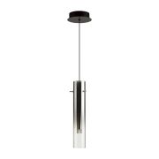 5062/5L PENDANT ODL24 453 черный/темн.хром/металл/стекло Подвес LED 5W 3000K SHINY