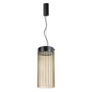 5047/10L L-VISION ODL24 439 черный/светл.янтарный/металл/стекло Подвес LED 10W 4000К 1237Лм PILLARI