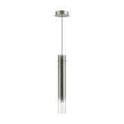 5061/5LA PENDANT ODL24 453 серебристый/дымчатый/металл/стекло Подвес LED 4W 3000K SHINY