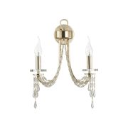5063/2W CLASSIC ODL24 647 золото/прозрачный/металл/хрусталь Бра E14 2*40W CAPEL