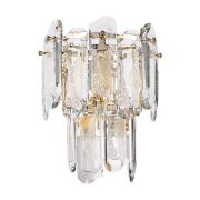 5069/2W HALL ODL24 621 золото/прозрачный/металл/хрусталь Бра E14 2*40W BULLON