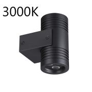 6648/12WL3 NATURE ODL25 725 черный/металл Фасадный светильник IP67 LED 12W 3000K 30° AC85-265V STIMA