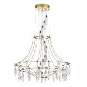7000/51L CLASSIC ODL_EX25 81 Люстра золото/металл/хрусталь IP20 LED 51W 4000K FLAMENCO