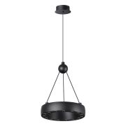 359396 OVER NT24 278 черный Светильник подвесной светодиодный, длина провода 2м IP20 LED 12W вниз/5W вверх 220V 1360Лм 3000K TURN
