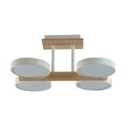 8030/72CL LEDIO LN25 264 белый, дерево/металл, акрил Потолочный светильник LED 72W 3000-6000К 220V PLATO