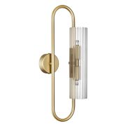 6560/2W SUSPENTIONI LN25 239 золотой/прозрачный/металл/стекло Бра G9 2*20W 220V TORONTO