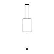 7022/27FLA HIGHTECH ODL25 247 Напольный светильник черный/металл/акрил IP20 LED 3000K 220V TEO