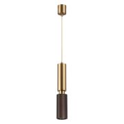 7062/1A MINIMA ODL25 237 Подвесной светильник темное дерево/металл IP20 GU10 LED 7W 220V CAUCHO