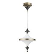 5404/23L L-VISION ODL_EX25 97 бронзов.брашированн./черный/стекло/керамика Подвес LED 23W 3000K ULA