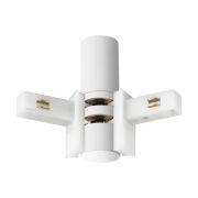 135248 SHINO NT24 116 белый Соединитель с токопроводом гибкий угловой «L» IP20 48V FLUM