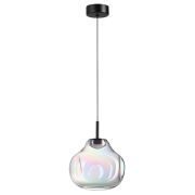 5097/4LB PENDANT ODL25 421 черный/бензиновый/металл/стекло Подвес LED 4W 4000K 388Лм VASO