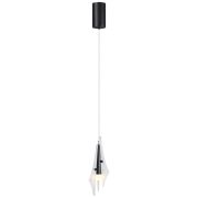 5442/6LA L-VISION ODL_EX26 черный/бел.матовый/металл/стекло/акрил Подвес LED 6W 3000K 633Лм AFALINA