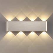 7106/8WL HIGHTECH ODL25 Настенный светильник светильник матовый никель/металл IP20 LED 8W 3000K 220V MAGNUM