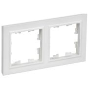 Рамка 2-м BRITE РУ-2-БрАБ арктич. бел. IEK BR-M22-K91