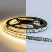 Открытая лента LUX на самоклеящейся основе. 24V 2835 120 LED 9,6W/M 3000К