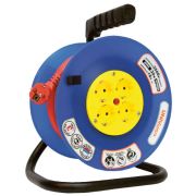 Удлинитель на катушке 4х20м без заземл. 10А IP20 ВЕМ-250 ПВС 2х1 термозащита UNIVersal 9632896