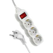 Удлинитель 3х5м с заземл. 16А IP20 ПВС 3х1 с выкл. КОСМОС YKsm5m-3g-Z-V(K)