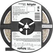 Лента светодиодная 71 762 NLS-3528CW60-4.8-IP20-12V R5 4.8Вт/м (уп.5м) Navigator 71762