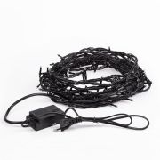 Гирлянда светодиодная управляемая«Нить» 20м 200LED мультиколор 20Вт 220-240В IP65 8 режимов провод ПВХ черн. (нужен контроллер 217-204) Neon-Night 303-149