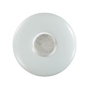 2074/DL PALE SN 069 Светильник пластик/белый/хром/прозрачный LED 48Вт 3000-6300K D410 IP43 пульт ДУ LAZANA