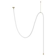 4399/40CL HIGHTECH ODL23 263 ант.бронза/металл/канат Потолочный св-к встраиваемый (2 крепления и крючок в комплекте) IP20 LED 40W 1580Лм 3000K CORDA