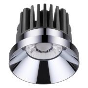 357589 SPOT NT18 474 хром Встраиваемый светильник IP44 LED 3000K 10W 100-265V METIS