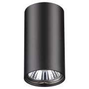 370420 OVER NT19 429 черный Накладной светильник IP20 GU10 50W 220V PIPE
