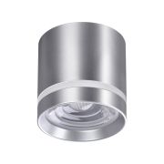 358493 OVER NT20 394 серебро Светильник накладной IP20 LED 4000K 12W 220V ARUM
