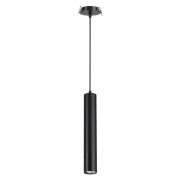 370403 SPOT NT18 505 черный Встраиваемый светильник IP20 GU10 50W 220V PIPE