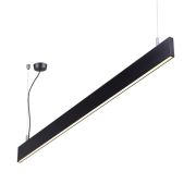 358160 OVER NT19 344 черный Подвесной светильник IP20 LED 4000K 40W 220-240V ITER