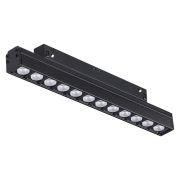 358418 SHINO NT20 152 черн Трековый светильник для низков. шинопровода IP20 LED 4000K 12W 48V FLUM