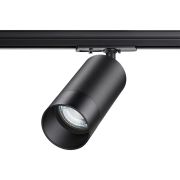 370861 PORT NT22 202 черный Светильник трековый однофазный двухжильный IP20 GU10 9W 220V SLIM