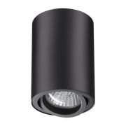 370418 OVER NT19 429 черный Накладной светильник IP20 GU10 50W 220V PIPE