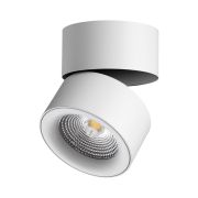 358782 OVER NT21 364 белый Светильник накладной светодиодный IP20 LED 25W 4000K 2200Лм 100-265V GRODA
