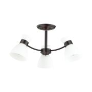 4534/3C COMFI LN21 82 черный Люстра потолочная E27 3*60W 220V WILMA