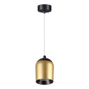 358515 OVER NT21 386 золото Светильник накладной светодиодный, провод 2м IP20 LED 4000K 15W 220V KAMP