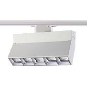 358665 PORT NT21 234 белый Светильник трековый однофазный трехжильный IP33 LED 4000K 25W 110-265V EOS
