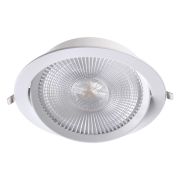 358001 SPOT NT19 460 белый Встраиваемый поворотный светильник IP20 LED 3000К 30W 85-265V STERN