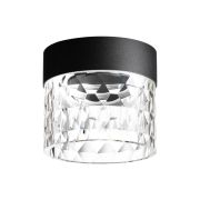 358998 OVER NT23 332 черный Светильник накладной светодиодный IP20 LED 4000K 10W 85-265V AURA