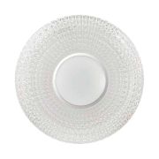 2048/DL PALE SN 049 Светильник пластик/белый/прозрачный/хром LED 48Вт 3000-6300K D420 IP43 пульт ДУ VISMA
