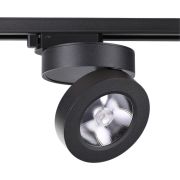 357987 PORT NT19 226 черный Светильник трековый однофазный трехжильный IP20 LED 3000К 12W 220V GRODA