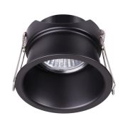 370445 SPOT NT19 516 черный Встраиваемый светильник IP20 GU10 50W 220V BUTT