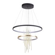 3901/63L L-VISION ODL20 377 золотистый/стекло/металл Подвесной светильник LED 4000K 63W 220V MONICA