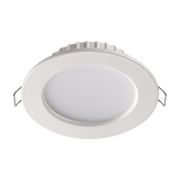 358028 SPOT NT19 502 белый Встраиваемый светильник IP20 LED 4100К 7W 220V LUNA